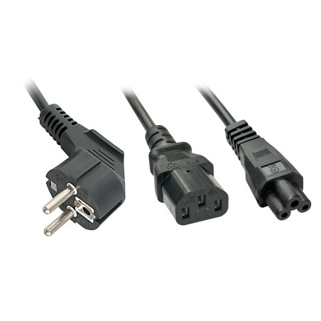 Lindy Power Cable Black C13 Coupler (30047) - Reliable & Durable Power Solution